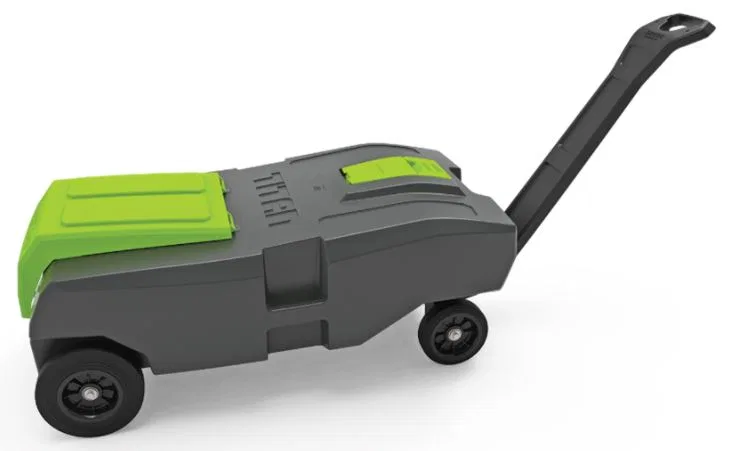 50393 – DAVE CARTER Portable Waste Holding Tank, 21 Gallon 4 Wheel - view 2